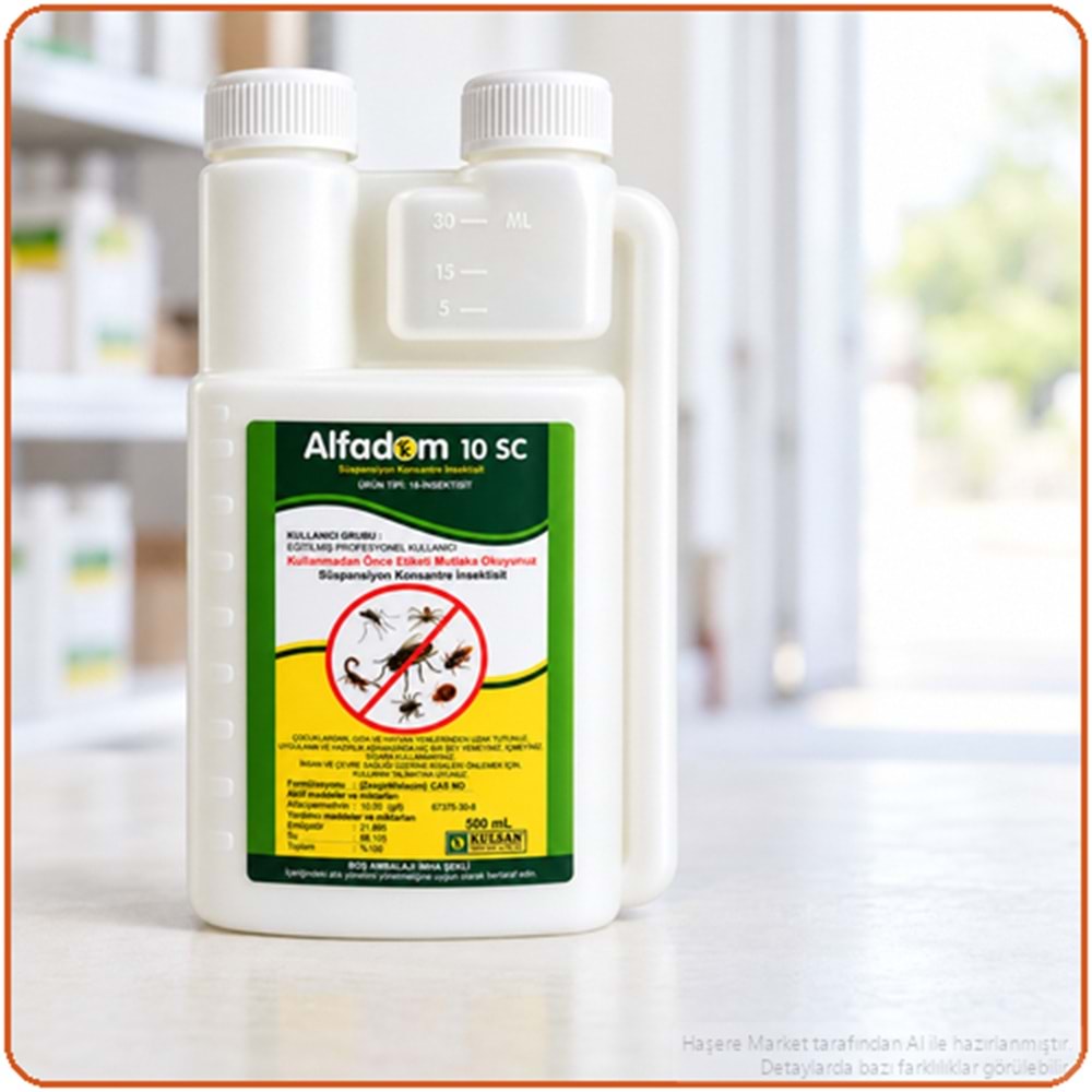 Alfadom 10 SC Kokusuz Haşere İlacı | 500 Ml