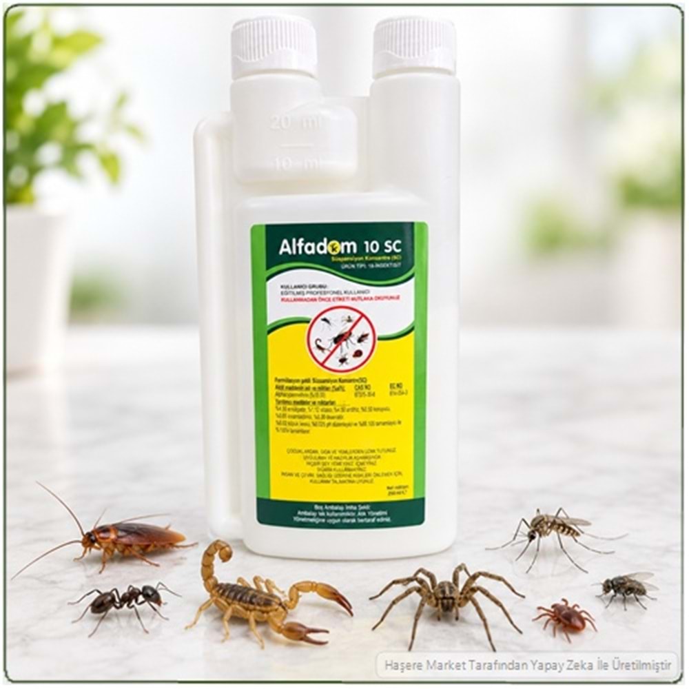 Alfadom 10 SC Kokusuz Haşere İlacı | 500 Ml