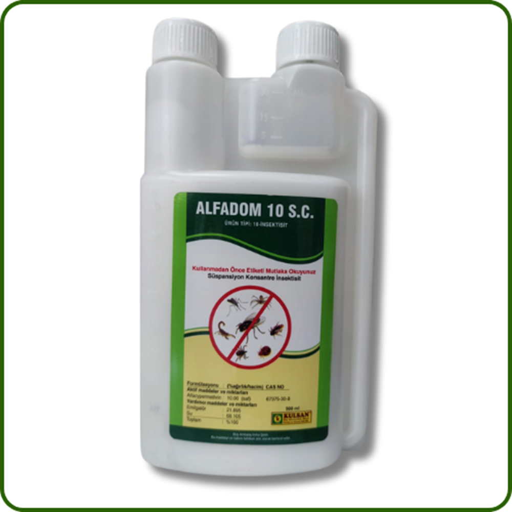 Alfadom 10 SC Kokusuz Haşere Öldürücü | 500 ml