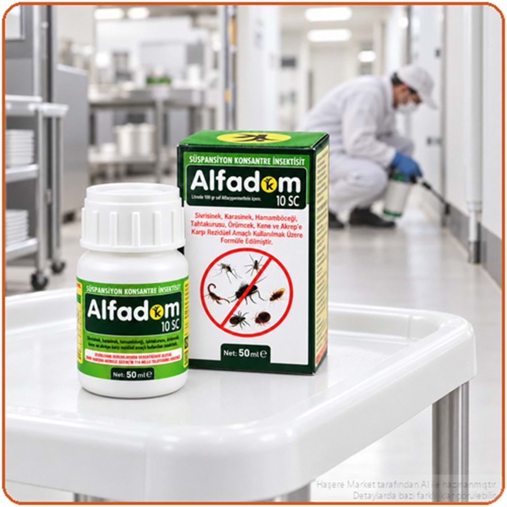 Alfadom 10 SC Kokusuz Haşere İlacı | 50 Ml