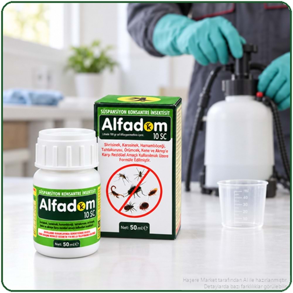 Alfadom 10 SC Kokusuz Haşere İlacı | 50 Ml