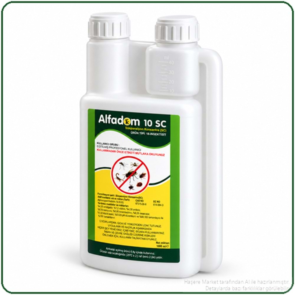 Alfadom 10 SC Kokusuz Haşere İlacı | 1 Litre