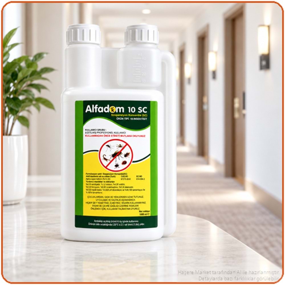 Alfadom 10 SC Kokusuz Haşere İlacı | 1 Litre