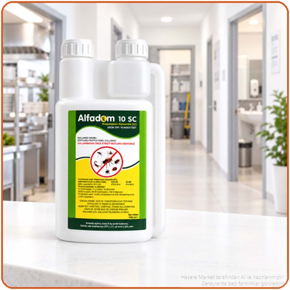 Alfadom 10 SC Kokusuz Haşere İlacı | 1 Litre