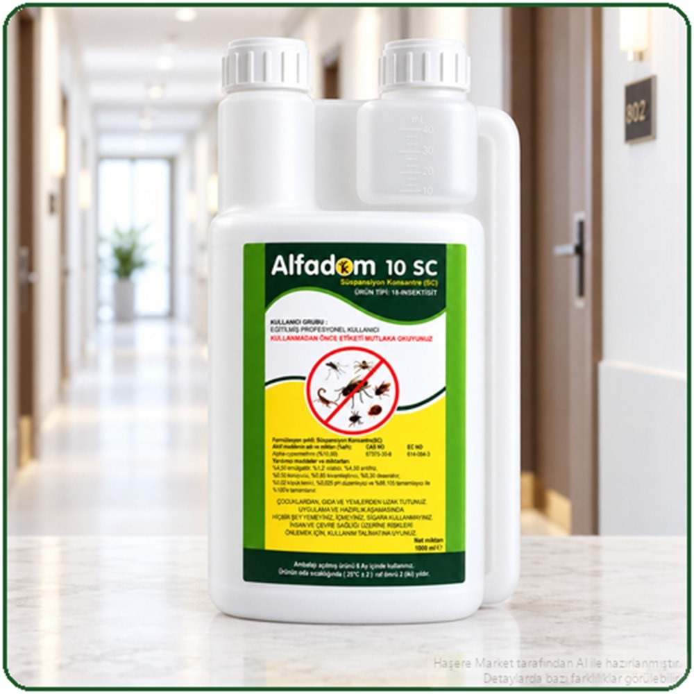 Alfadom 10 SC Kokusuz Haşere İlacı | 1 Litre