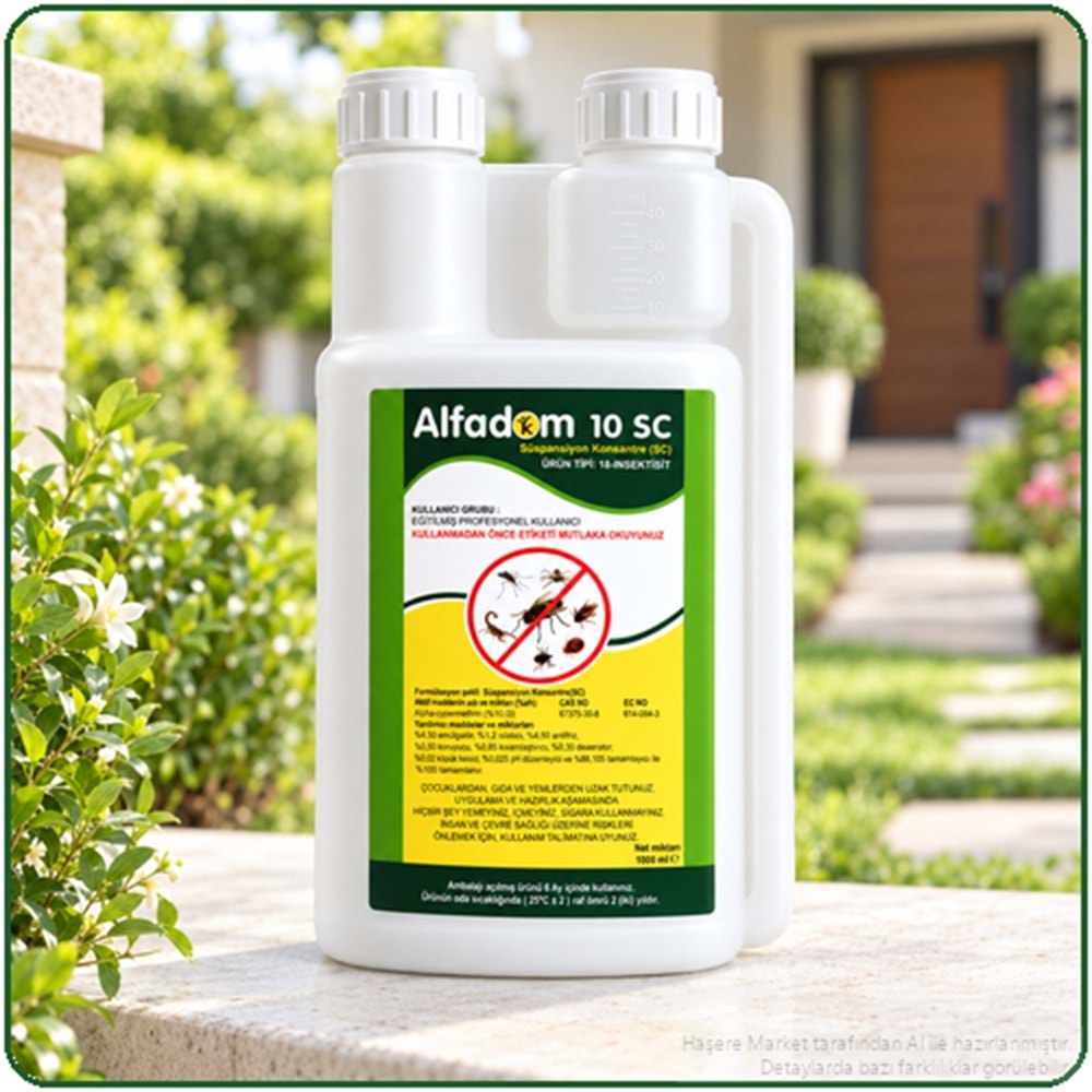 Alfadom 10 SC Kokusuz Haşere İlacı | 1 Litre