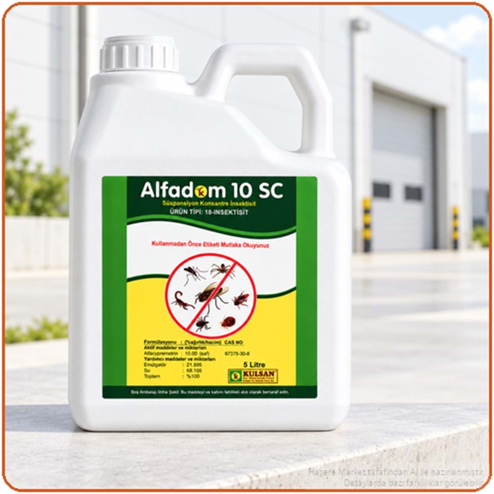 Alfadom 10 SC Kokusuz Haşere İlacı | 5 Litre