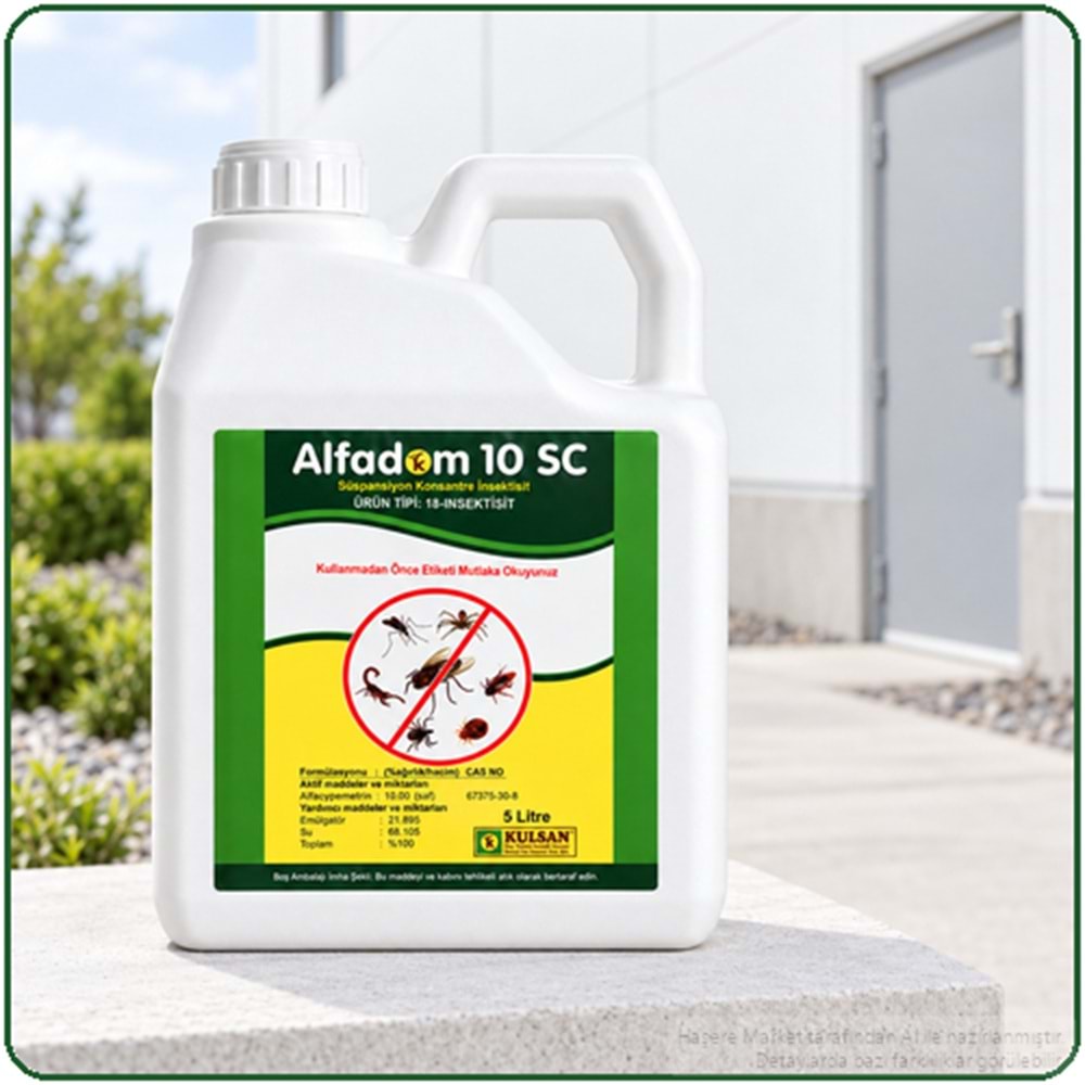 Alfadom 10 SC Kokusuz Haşere İlacı | 5 Litre