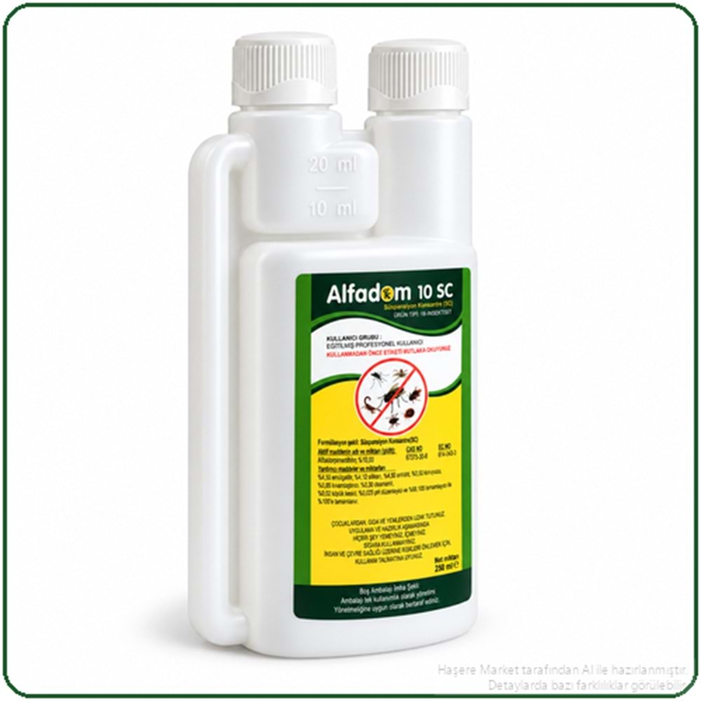 Alfadom 10 SC Kokusuz Haşere İlacı | 250 Ml