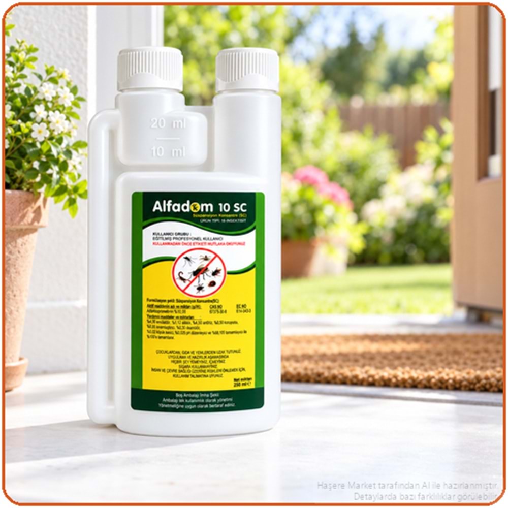 Alfadom 10 SC Kokusuz Haşere İlacı | 250 Ml