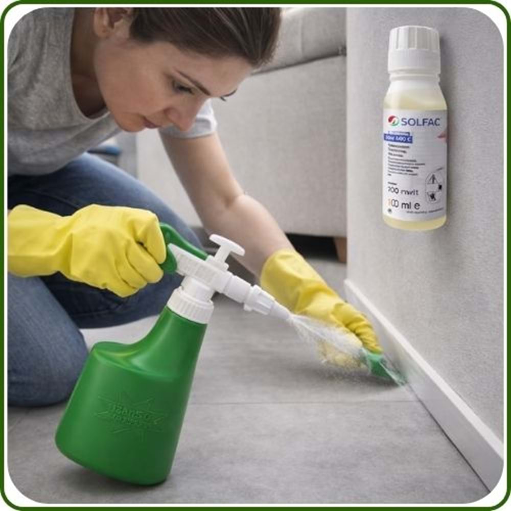 Bayer-Envu Solfac Süper EC 25 Kokulu Haşere İlacı | 100 Ml