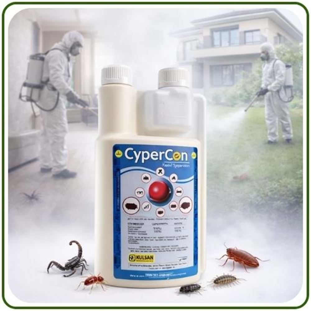 Cypercon 10 CS Kokusuz Haşere İlacı | 1 Litre