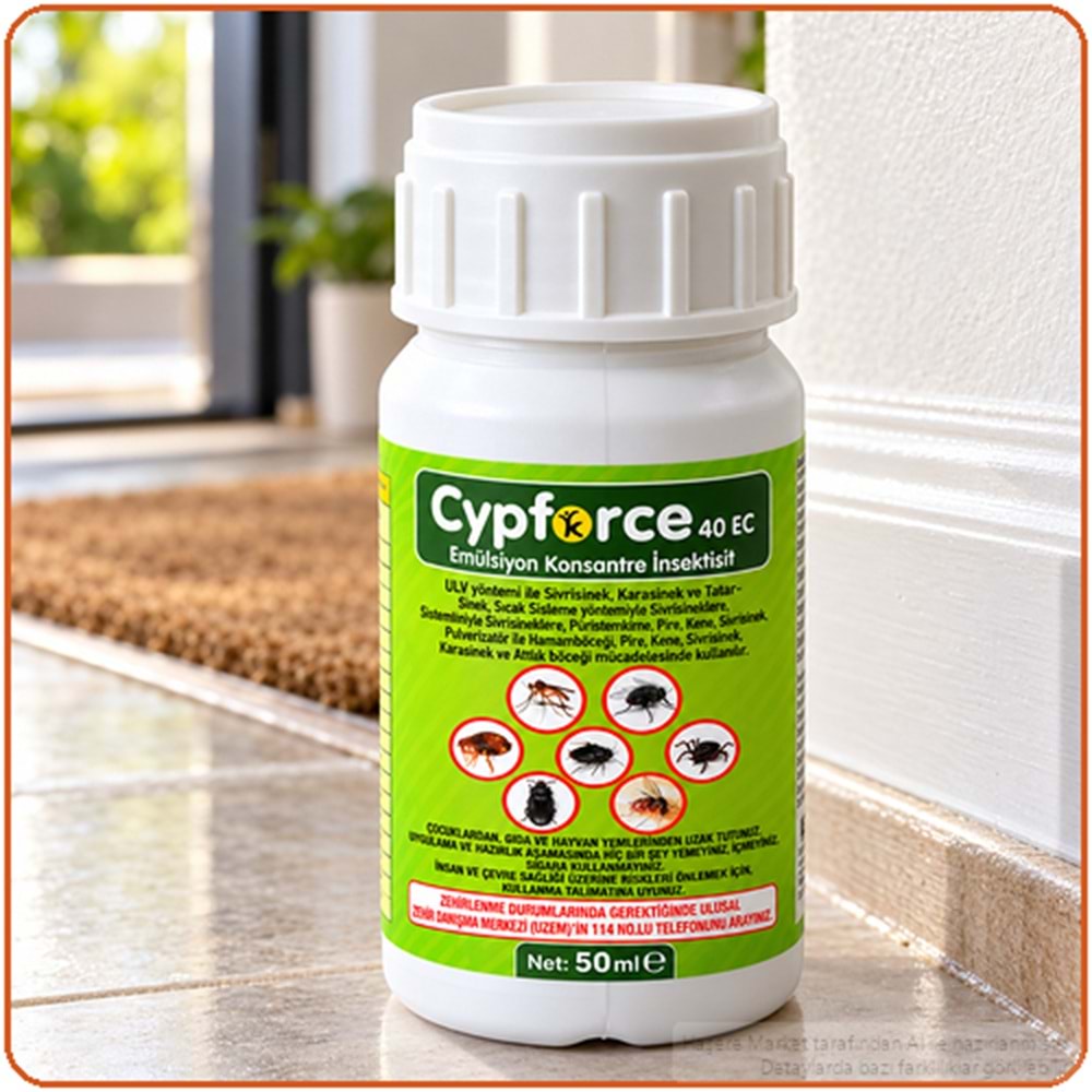Cypforce 40 EC Kokulu Haşere İlacı | 50 Ml