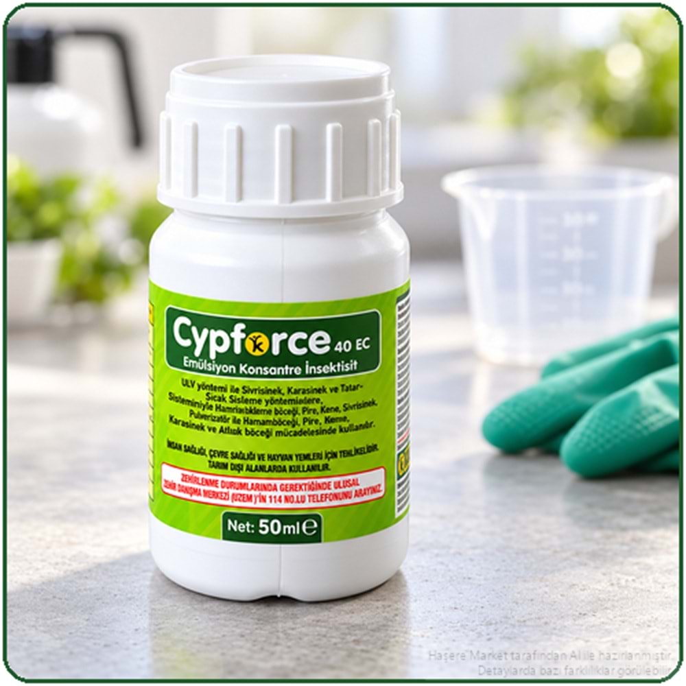 Cypforce 40 EC Kokulu Haşere İlacı | 50 Ml