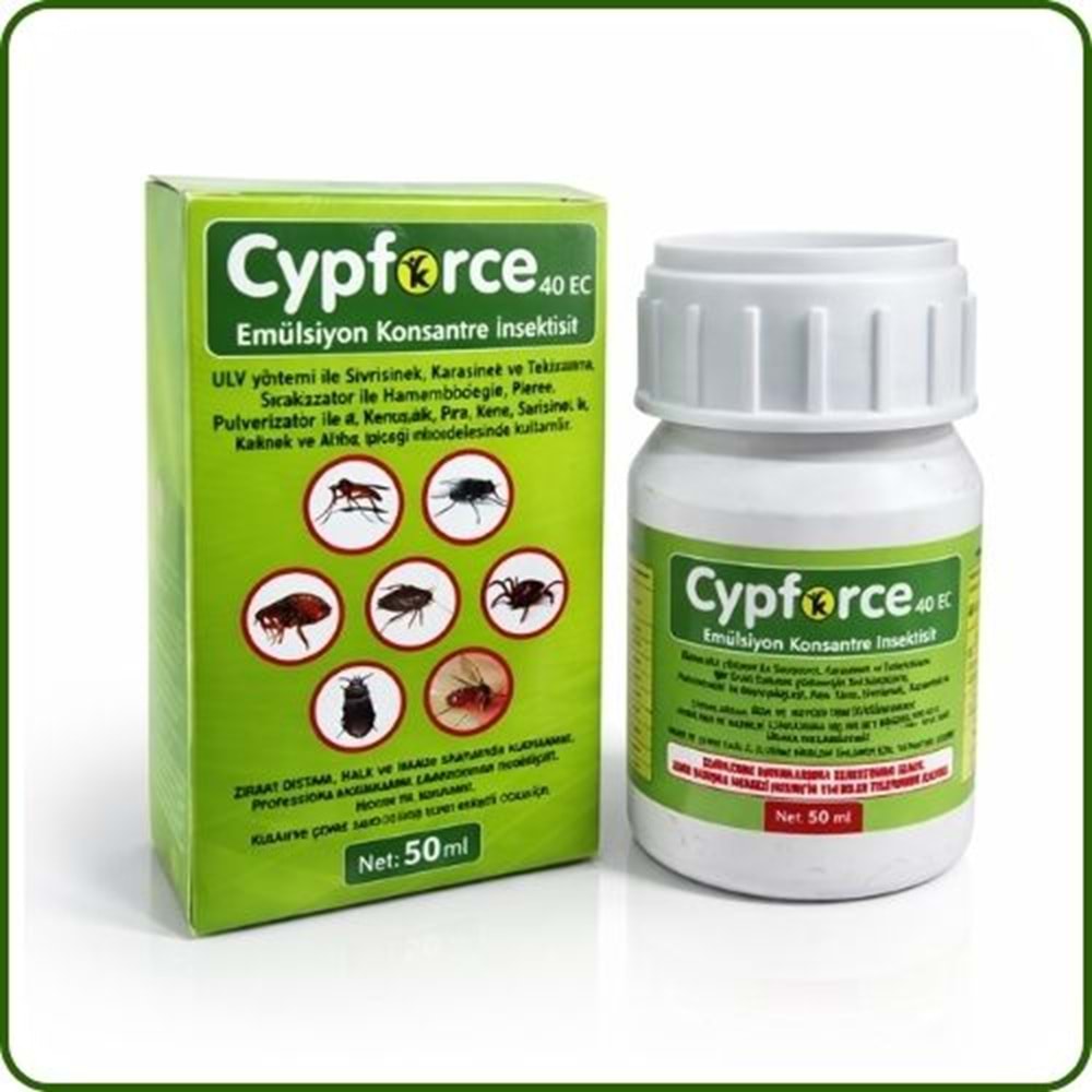Cypforce 40 EC Kokulu Haşere Öldürücü | 500 ml