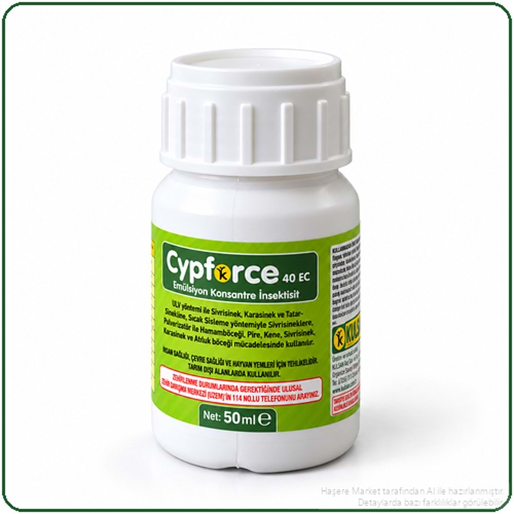 Cypforce 40 EC Kokulu Haşere İlacı | 50 Ml