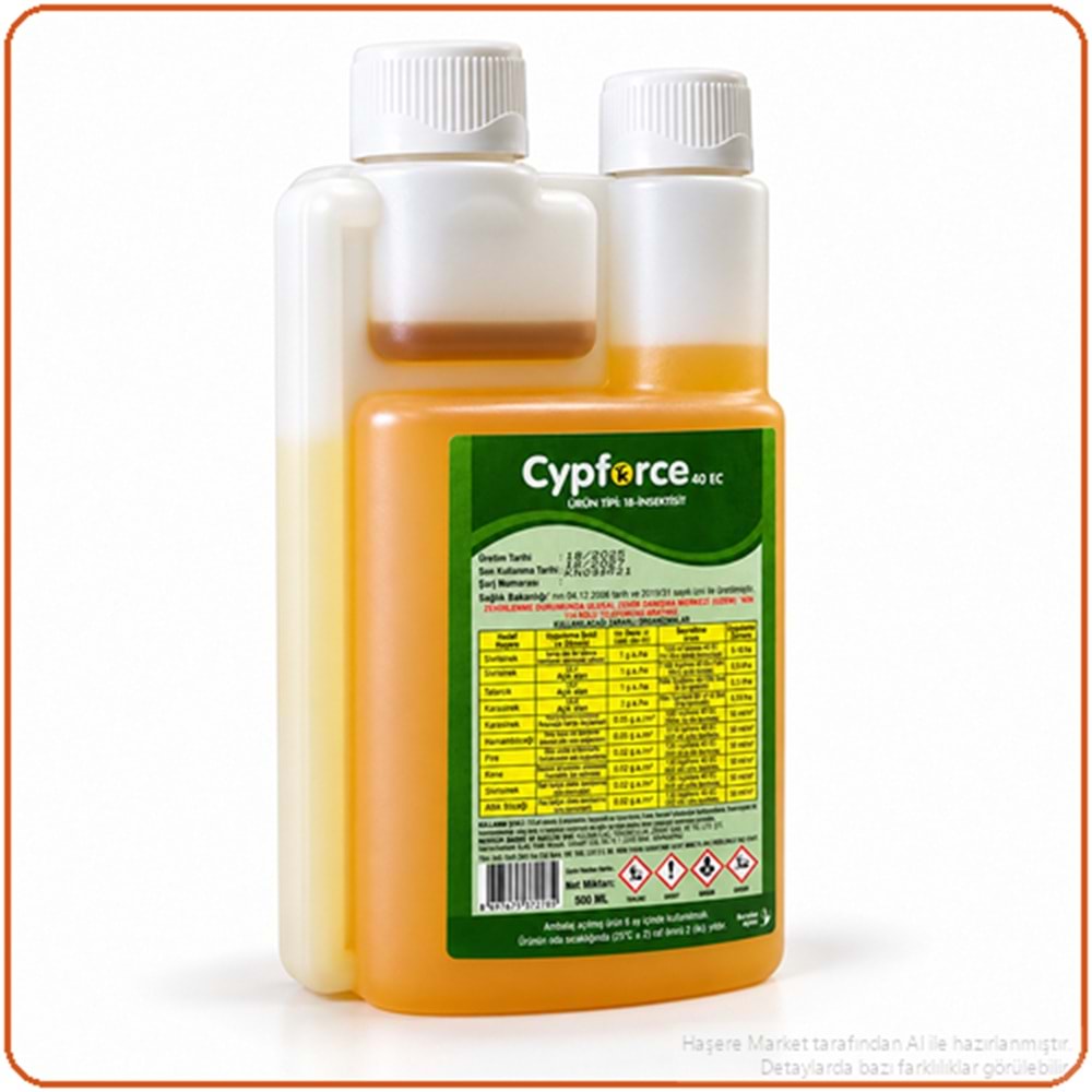 Cypforce 40 EC Kokulu Haşere İlacı | 500 Ml