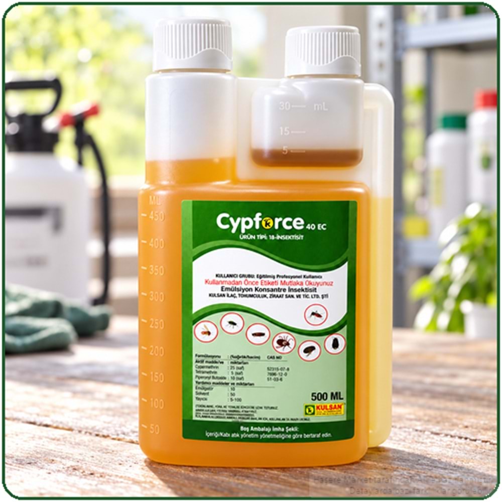 Cypforce 40 EC Kokulu Haşere İlacı | 500 Ml