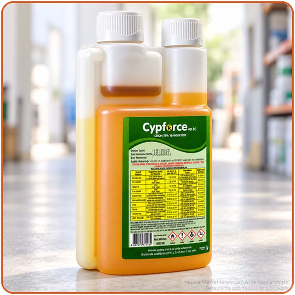 Cypforce 40 EC Kokulu Haşere İlacı | 500 Ml