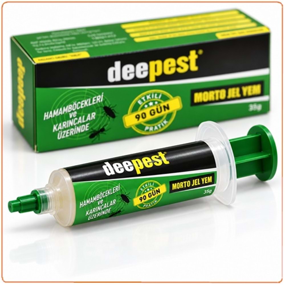 Deepest Morto Hamamböceği ve Karınca Jel Yem | 35 gram