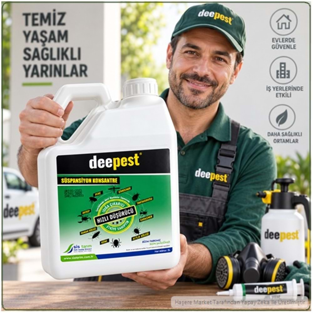 Deepest SC Kokusuz Haşere İlacı | 5 litre