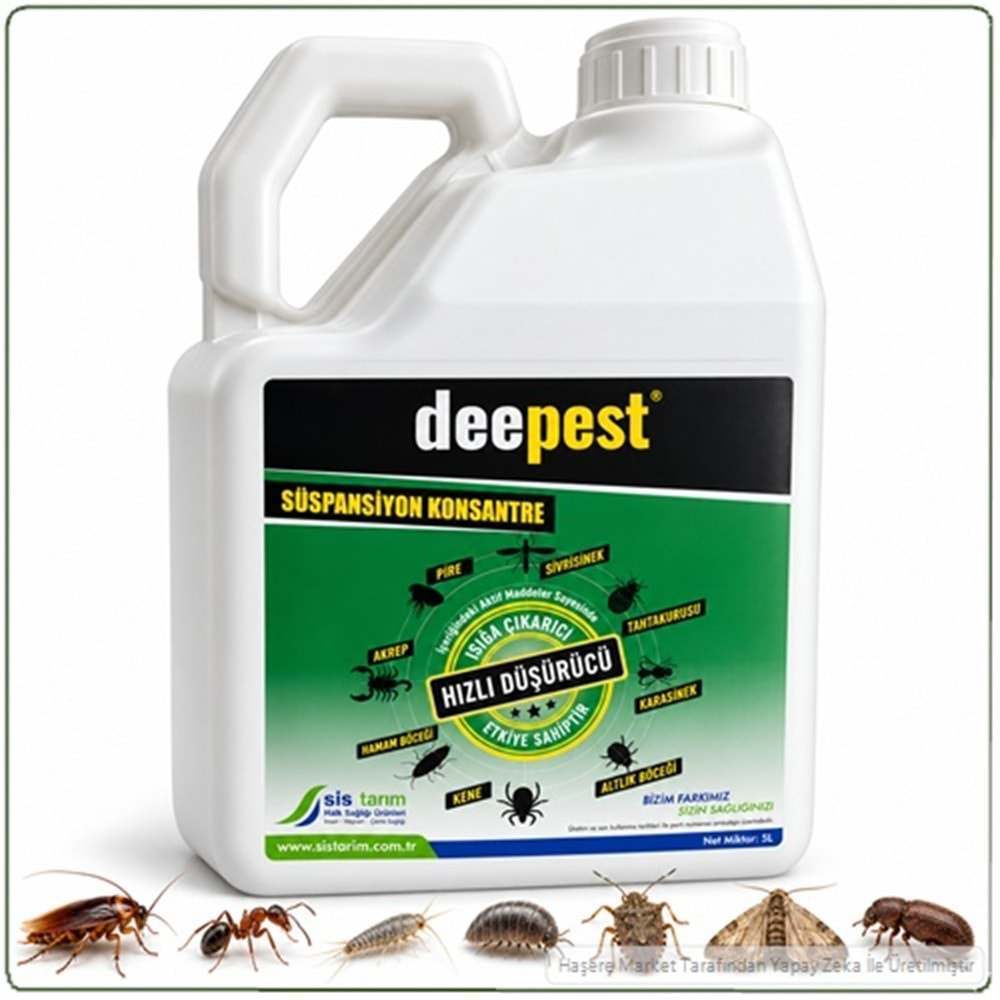 Deepest SC Kokusuz Haşere İlacı | 5 litre