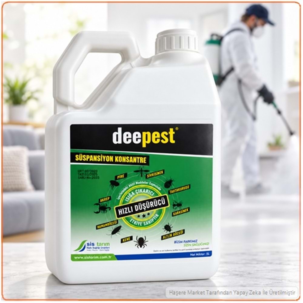 Deepest SC Kokusuz Haşere İlacı | 5 litre