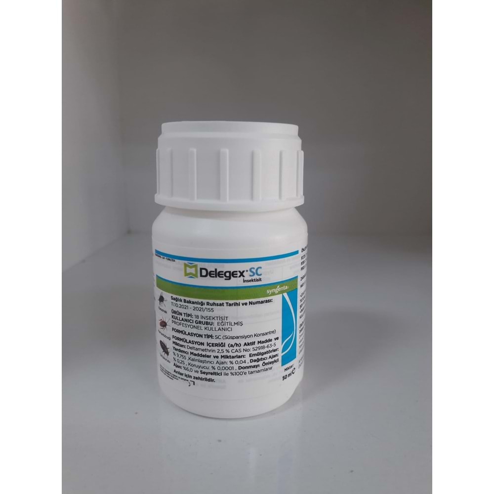 Delegex SC Kokusuz Haşere İlacı | 50 Ml