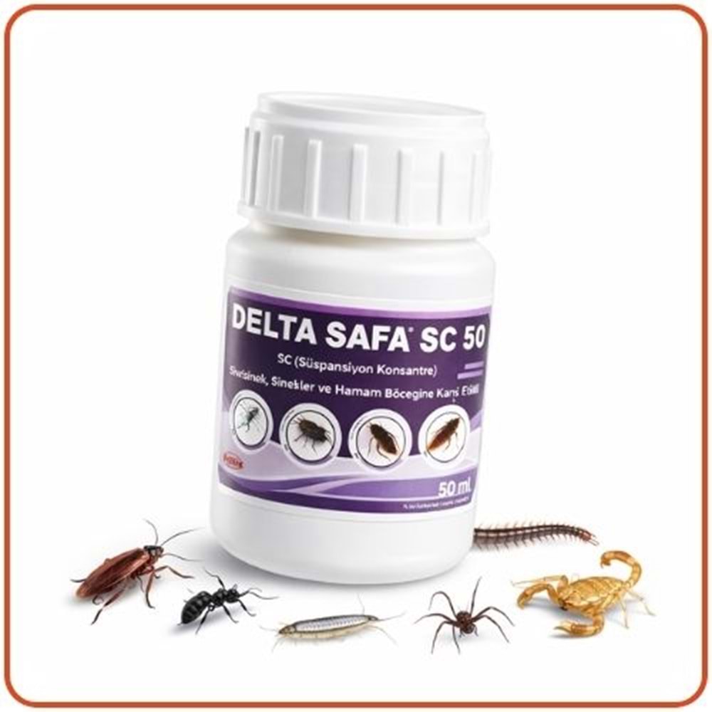Delta Safa SC 50 Kokusuz Haşere Öldürücü | 50 ml