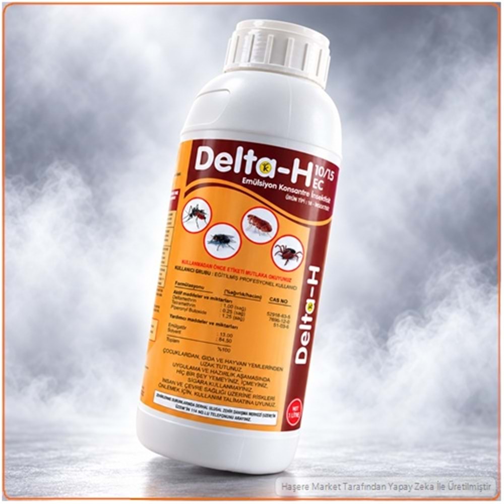 Delta-H 10/15 EC Kokulu Haşere İlacı | 1 Litre