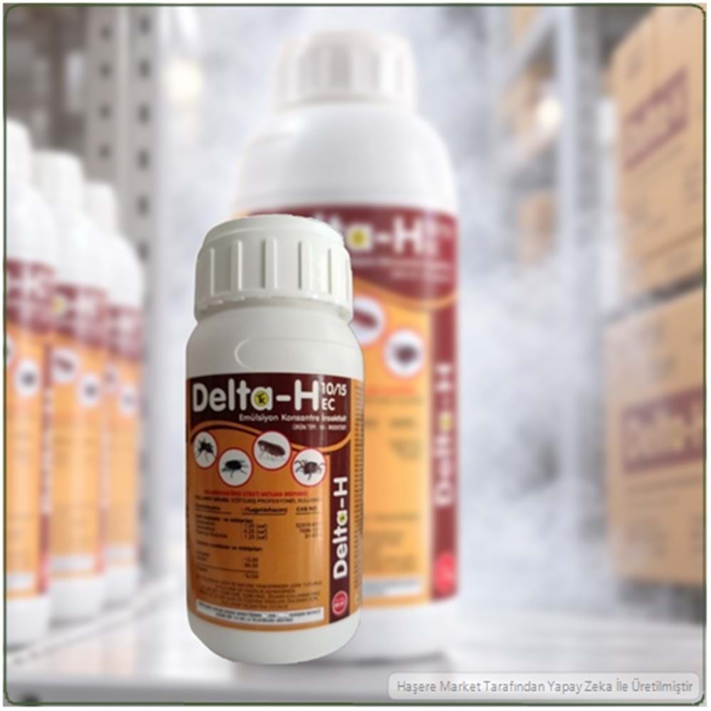 Delta-H 10/15 EC Kokulu Haşere İlacı | 250 Ml