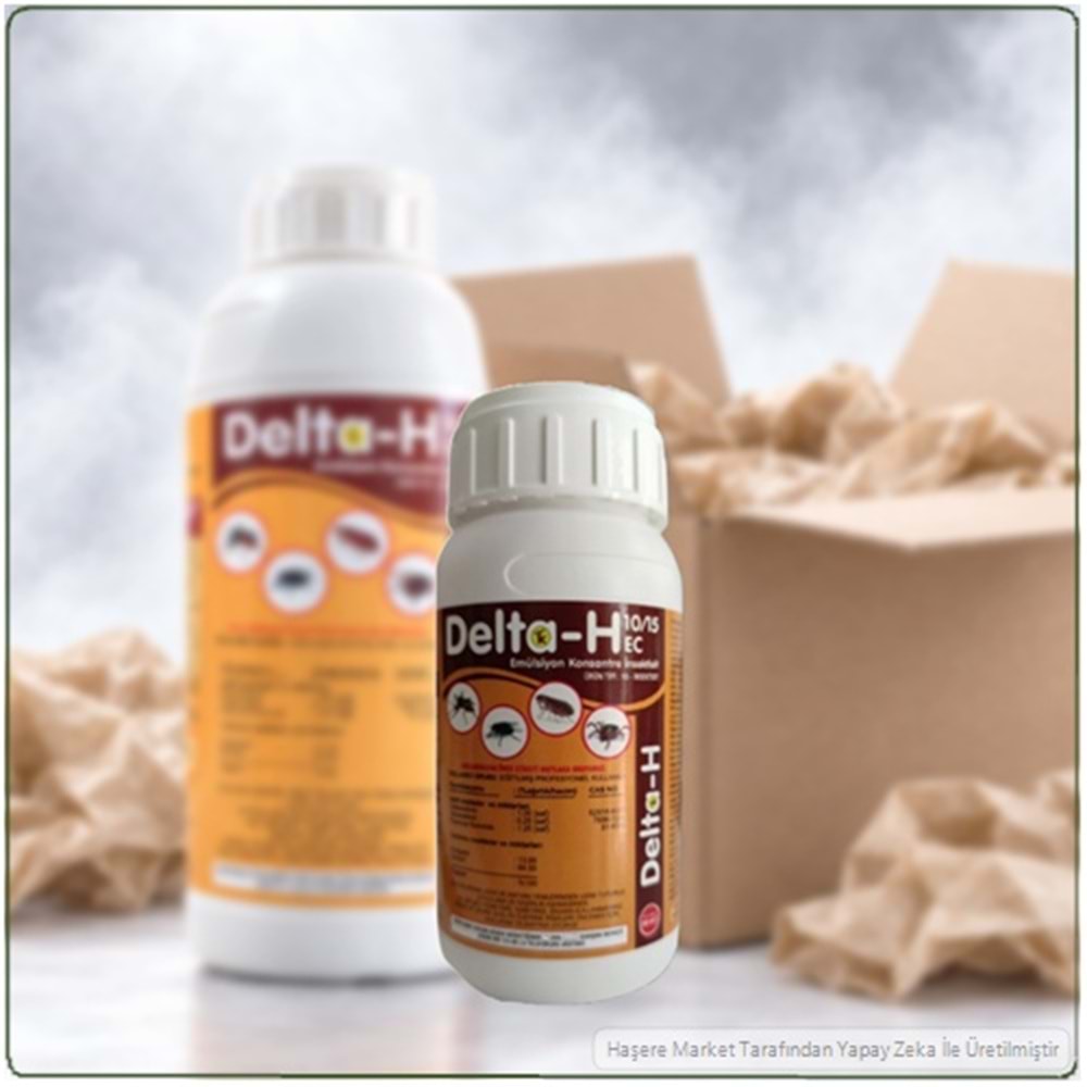 Delta-H 10/15 EC Kokulu Haşere İlacı | 250 Ml