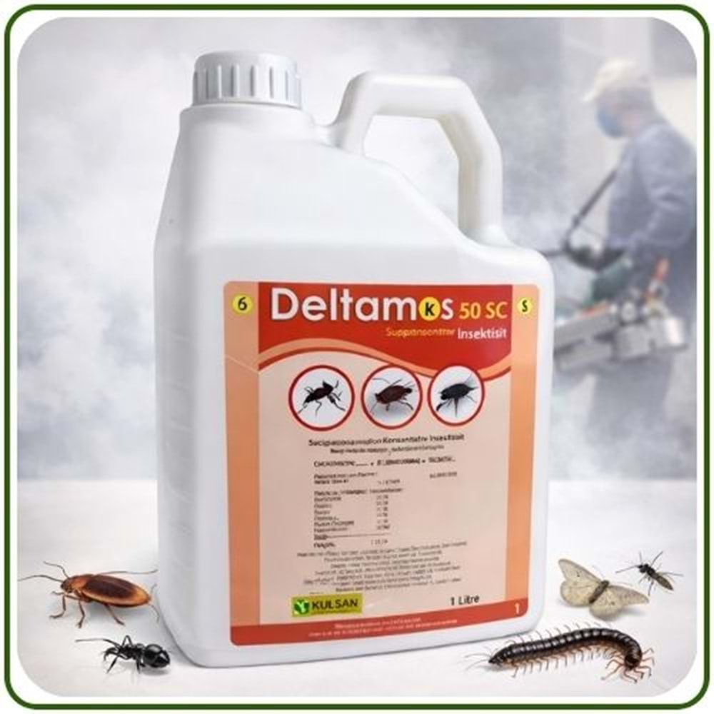 Deltamos 50 SC Kokusuz Haşere Öldürücü | 5 litre