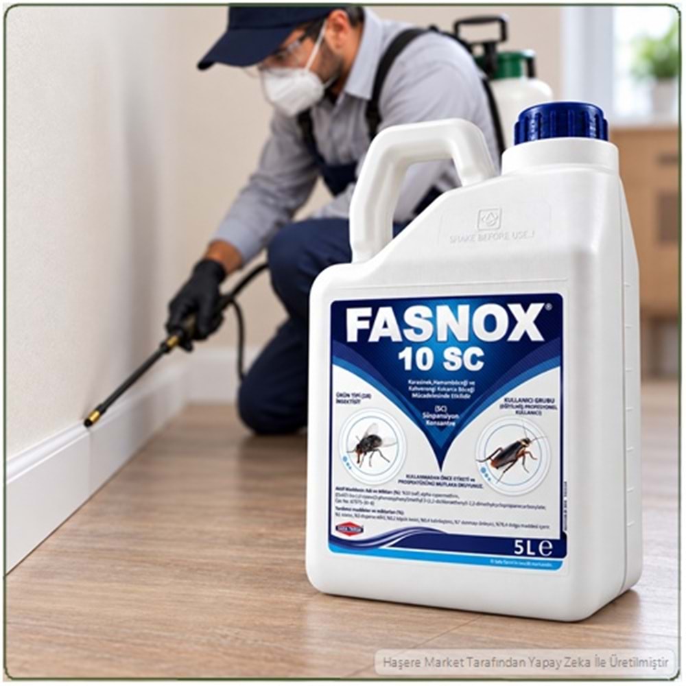 Fasnox SC 10 Kokusuz Haşere İlacı | 5 litre