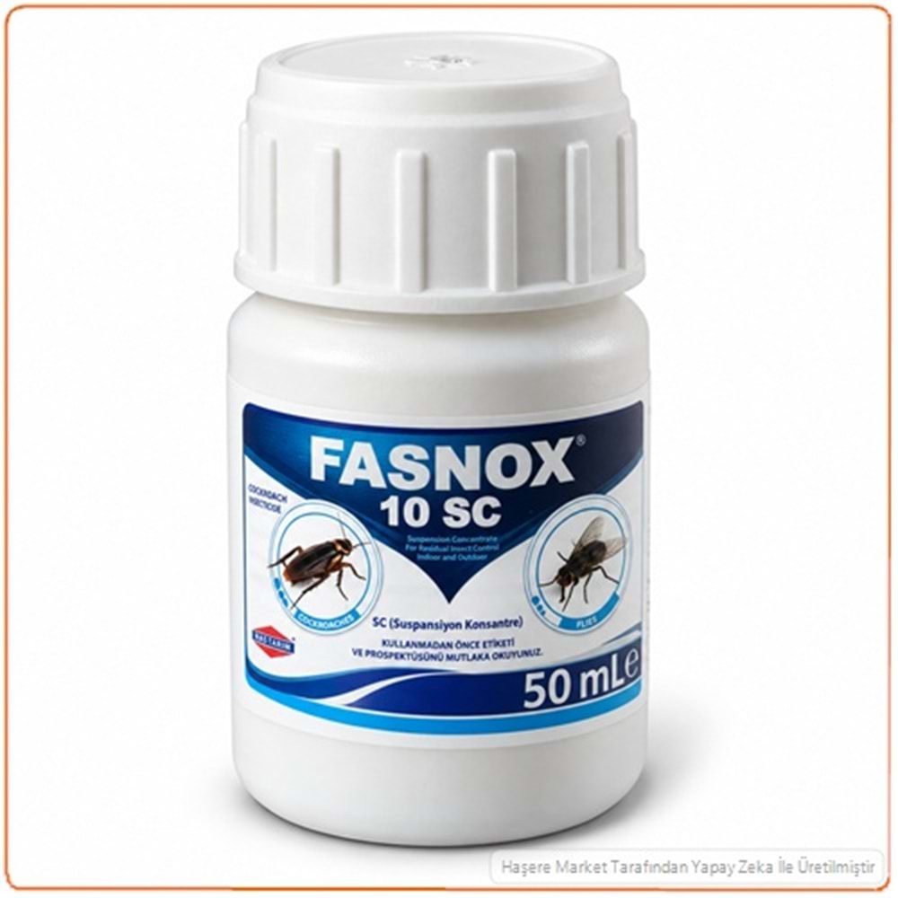 Fasnox SC 10 Kokusuz Haşere İlacı | 50 ml