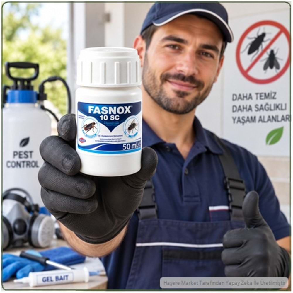 Fasnox SC 10 Kokusuz Haşere İlacı | 50 ml
