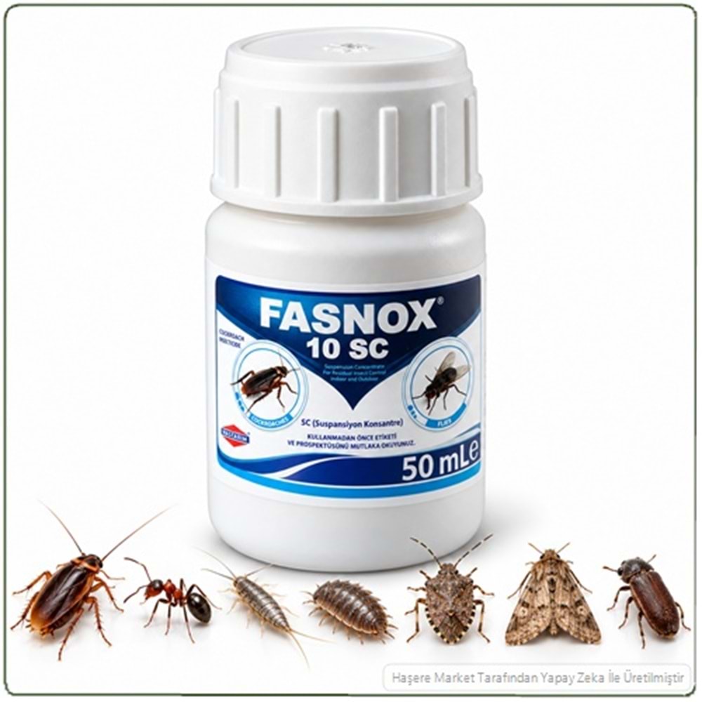 Fasnox SC 10 Kokusuz Haşere İlacı | 50 ml
