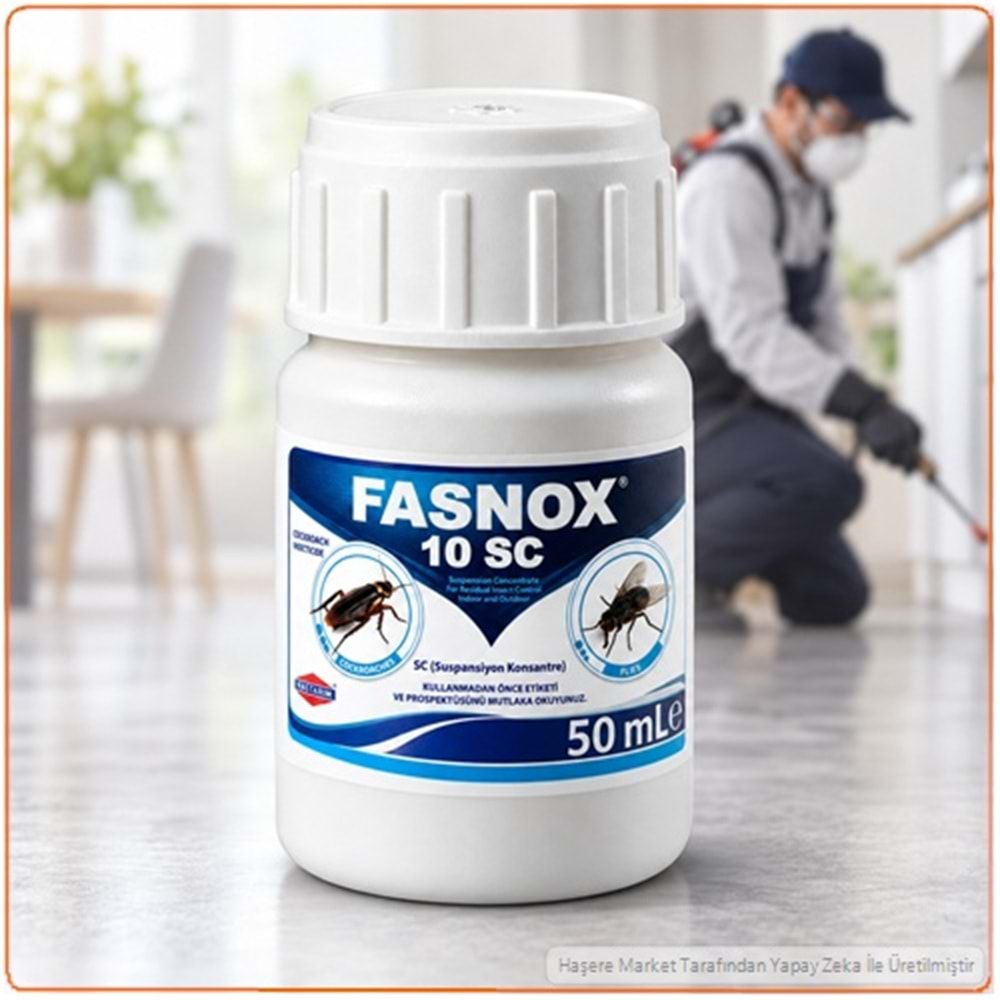 Fasnox SC 10 Kokusuz Haşere İlacı | 50 ml