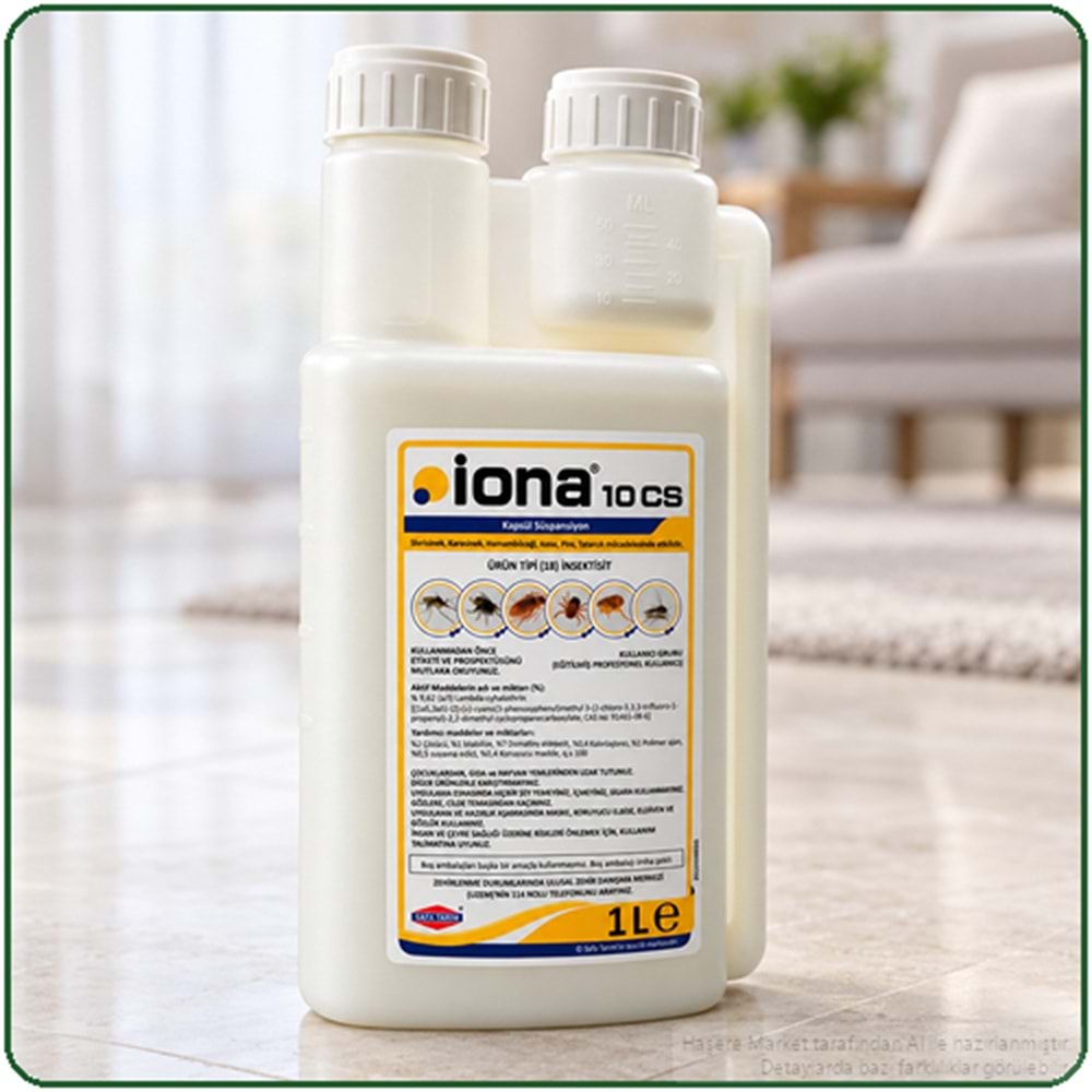 İona 10 CS Kokusuz Haşere İlacı | 1 Litre