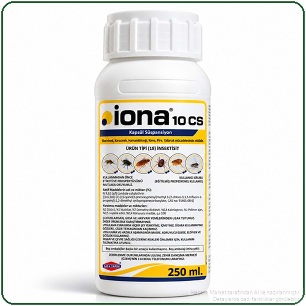 İona 10 CS Kokusuz Haşere İlacı | 250 Ml