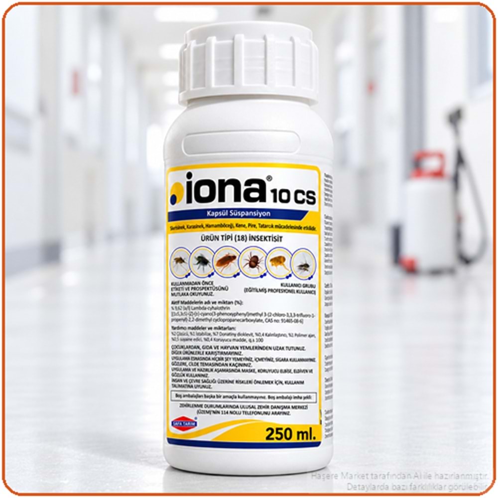 İona 10 CS Kokusuz Haşere İlacı | 250 Ml