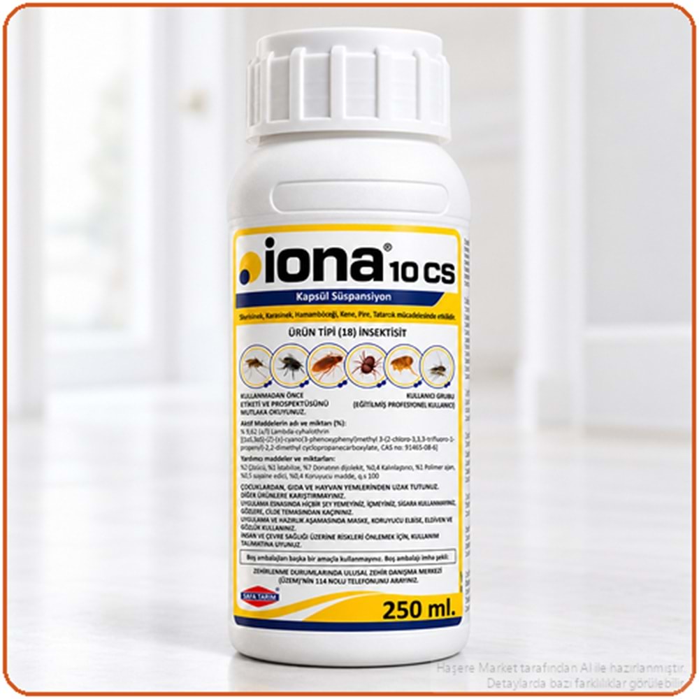 İona 10 CS Kokusuz Haşere İlacı | 250 Ml