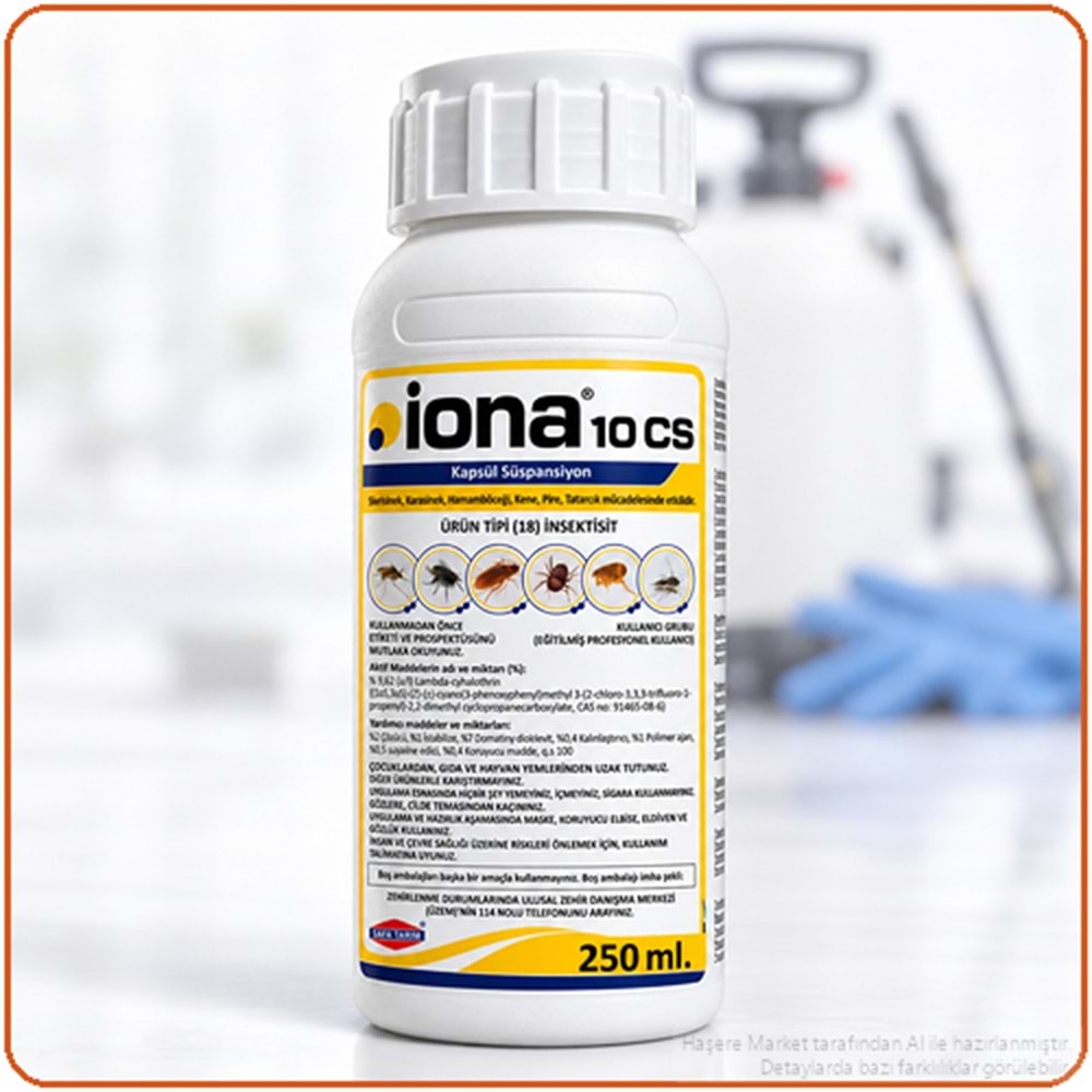 İona 10 CS Kokusuz Haşere İlacı | 250 Ml