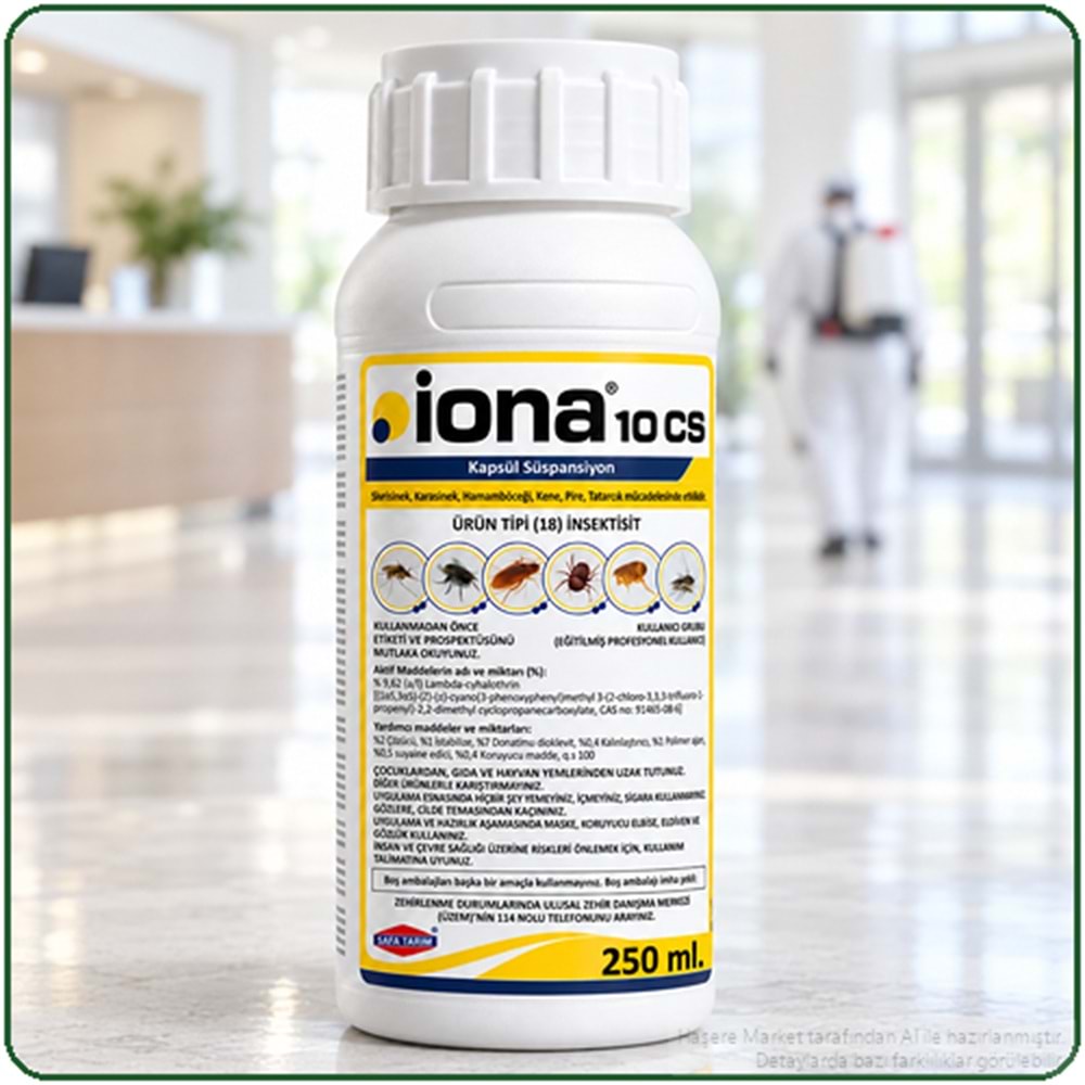İona 10 CS Kokusuz Haşere İlacı | 250 Ml