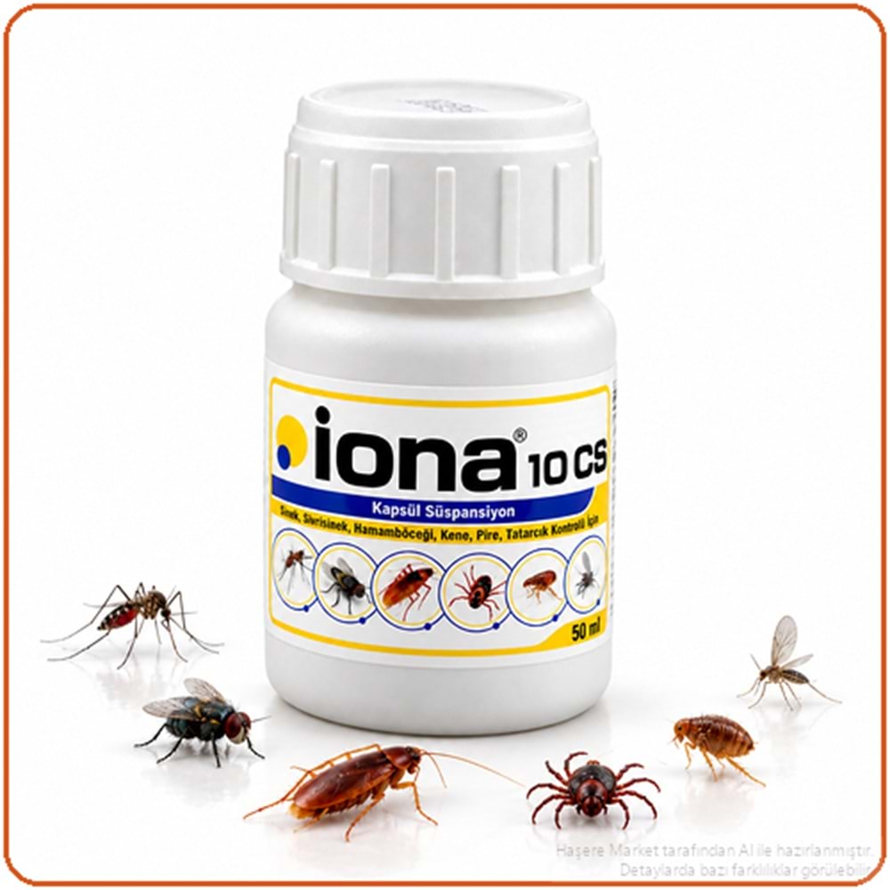 İona 10 CS Kokusuz Haşere İlacı | 50 Ml