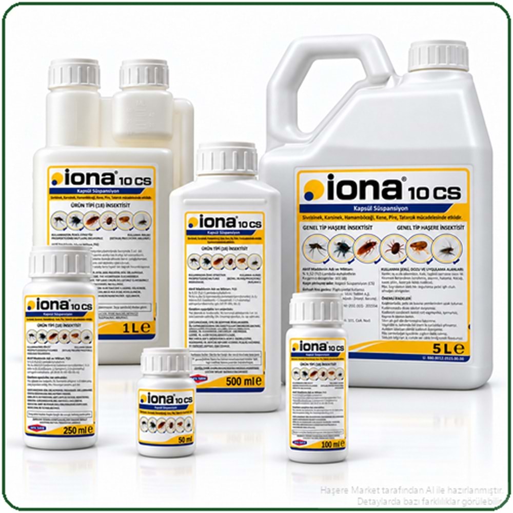 İona 10 CS Kokusuz Haşere İlacı | 500 Ml