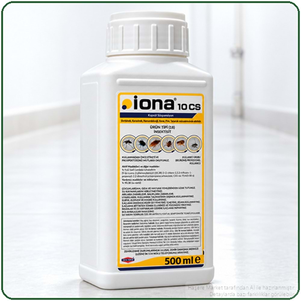 İona 10 CS Kokusuz Haşere İlacı | 500 Ml