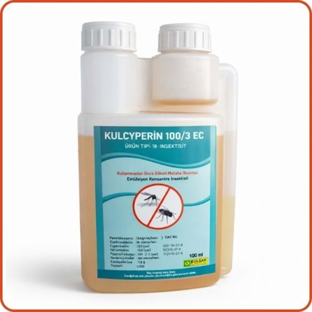 Kulcyperin 100/3 EC Kokulu Haşere İlacı | 1 Litre