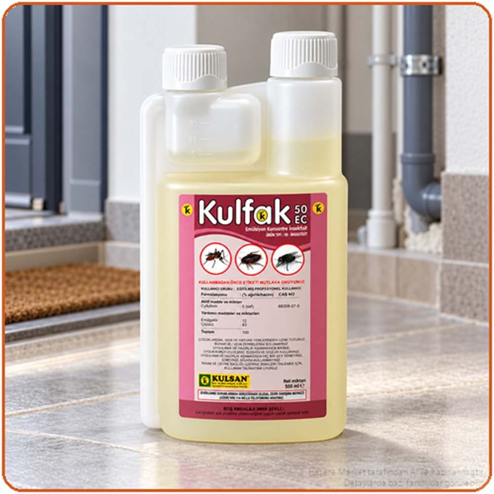 Kulfak 50 EC Kokulu Haşere İlacı | 500 Ml