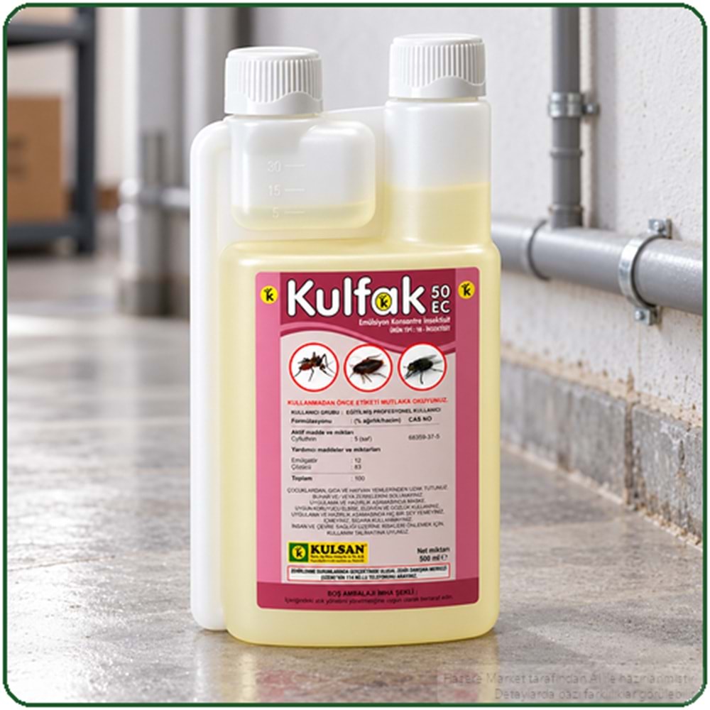 Kulfak 50 EC Kokulu Haşere İlacı | 500 Ml